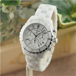 CHANEL シャネル J12 クロノグラフ H1007 ホワイトセラミック 41mm メイン