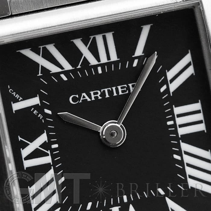 中古)CARTIER カルティエ タンク フランセーズ SM W51026Q3 ブラック