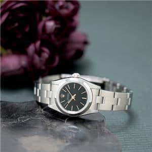 ROLEX ロレックス オイスターパーペチュアル 76080 ブラック メイン