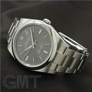 ROLEX ロレックス オイスターパーペチュアル 39 114300 ダークロジウム メイン