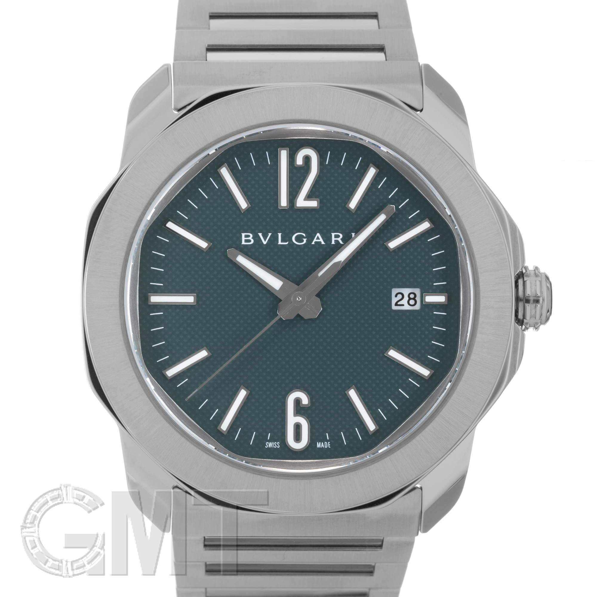 未使用　EDERtype5　送料込 中古)BVLGARI ブルガリ オクト ローマ 104091（商品ID：3717030189199