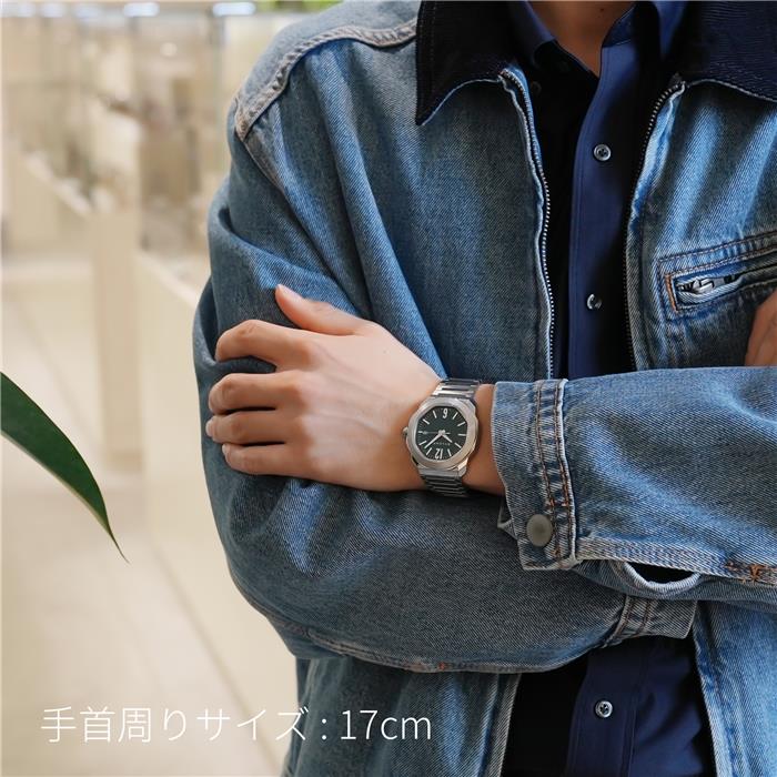 中古)BVLGARI ブルガリ オクト ローマ 104091（商品ID：3717030189199