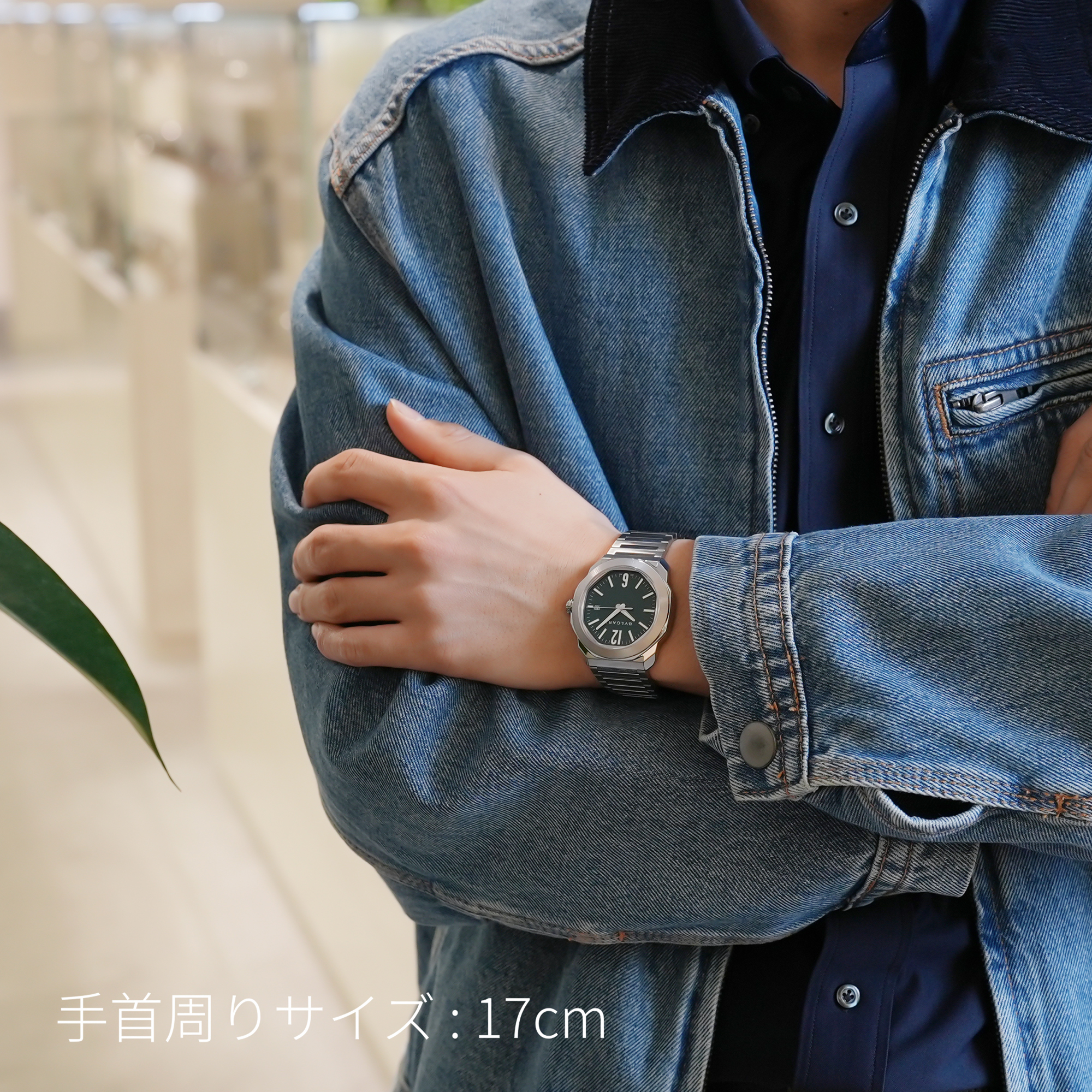 中古)BVLGARI ブルガリ オクト ローマ 104091（商品ID：3717030189199