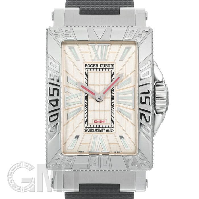 F☆内部点検済 ROGER DUBUIS ロジェデュブイ シーモア シャンパン MS34.21.9.12.53 世界限定888本 シャンパンゴールド SS ステンレス 純正ラバーベルト 純正尾錠 メンズ 自動巻き【6ヶ月保証】【腕時計】