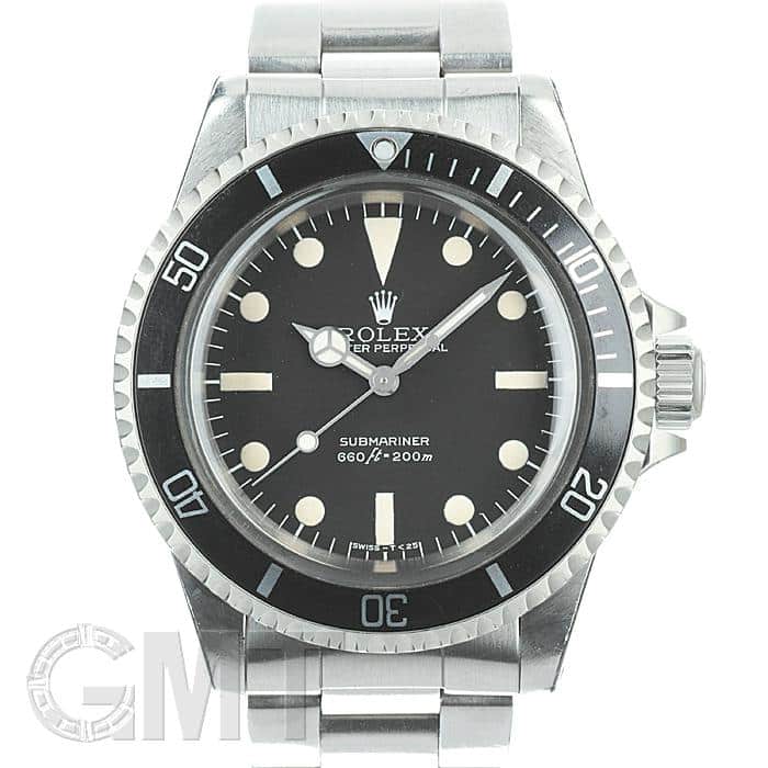 中古)ROLEX ロレックス サブマリーナー 5513 フチ無し マキシ