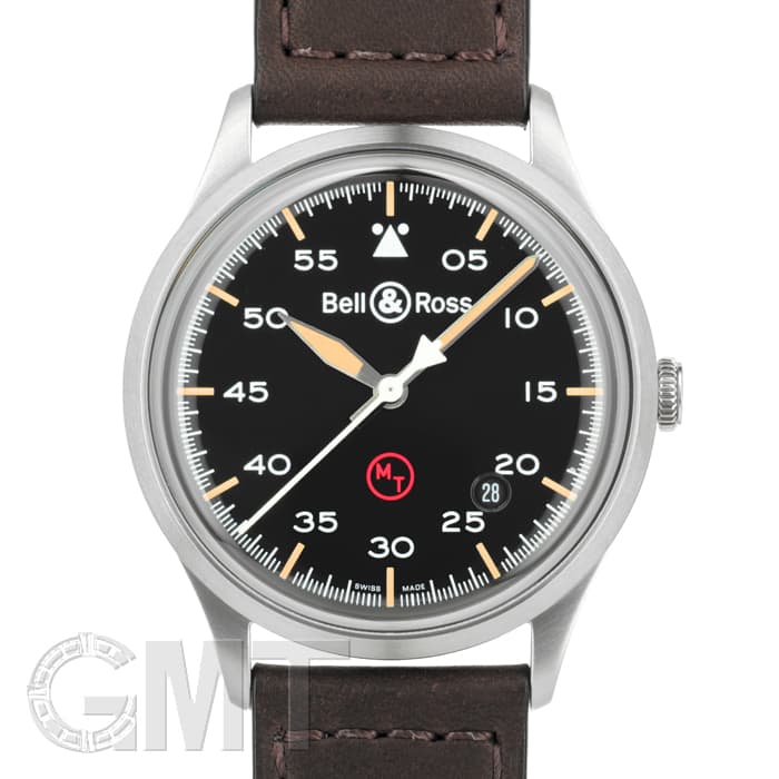 新品)BELL & ROSS ベル&ロス ヴィンテージ ミリタリー ブラック BRV1