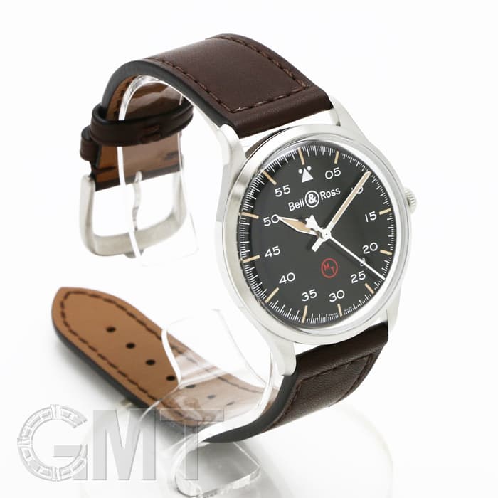 新品)BELL & ROSS ベル&ロス ヴィンテージ ミリタリー ブラック BRV1