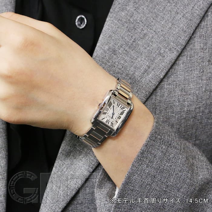 中古)CARTIER カルティエ タンク アングレーズ SM W5310036（商品ID