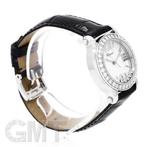 CHOPARD ショパール ハッピースポーツ ホワイト ベゼルダイヤ 278509-3007 メイン