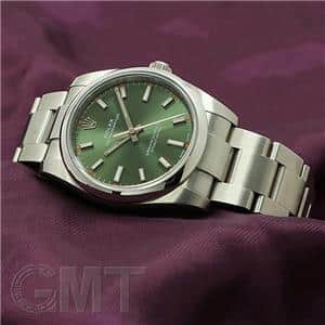 ROLEX ロレックス オイスターパーペチュアル 34　114200 オリーブグリーン メイン