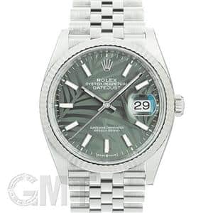 ROLEX ロレックス デイトジャスト 36 126234 グリーンパームモチーフ ジュビリーブレスレット メイン