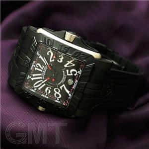【アウトレット品】フランクミュラー 900/902専用 ブラッククロコ革ベルト② 新品)FRANCK MULLER フランク・ミュラー コンキスタドール コルテス