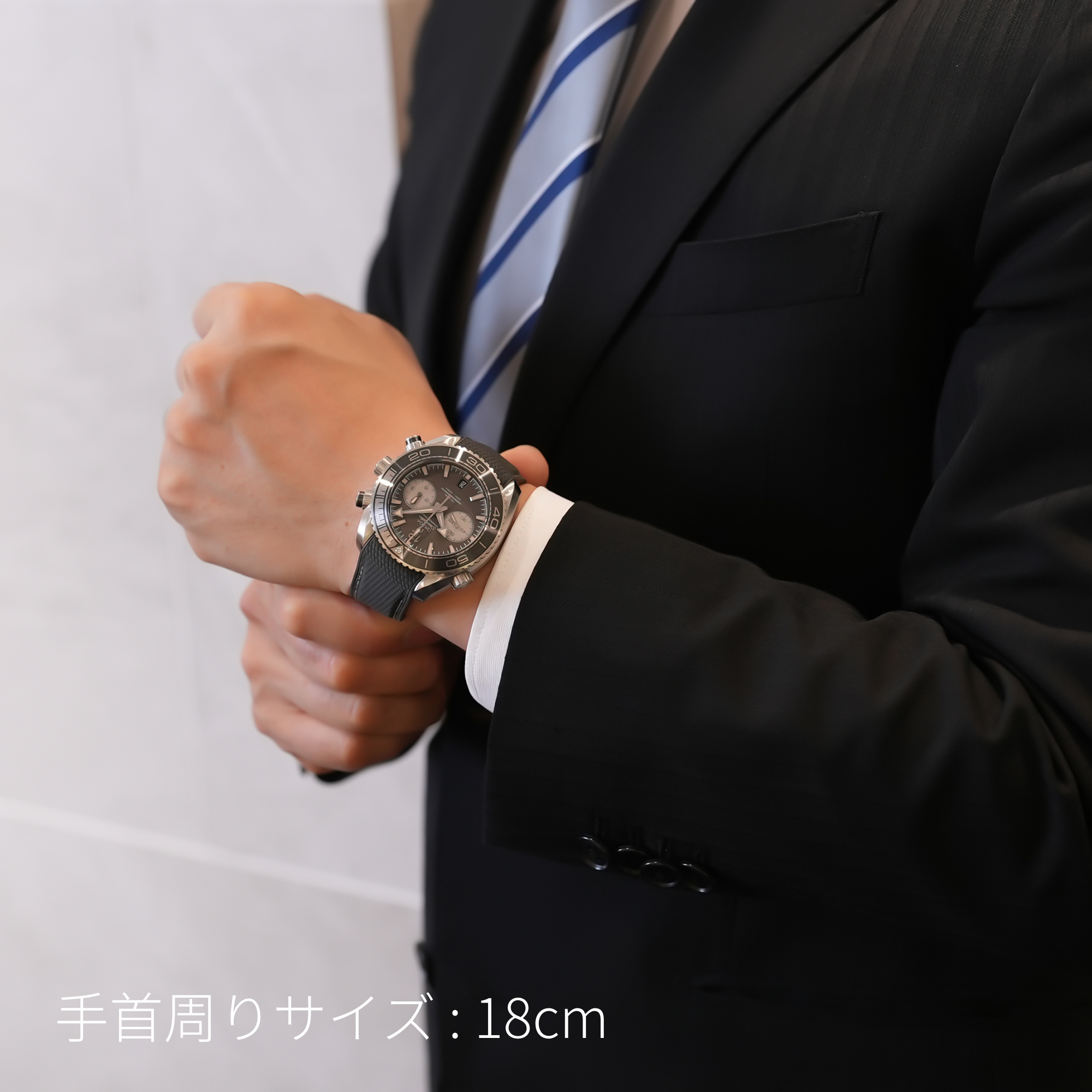 新品)OMEGA オメガ シーマスター プラネットオーシャン 600m クロノ