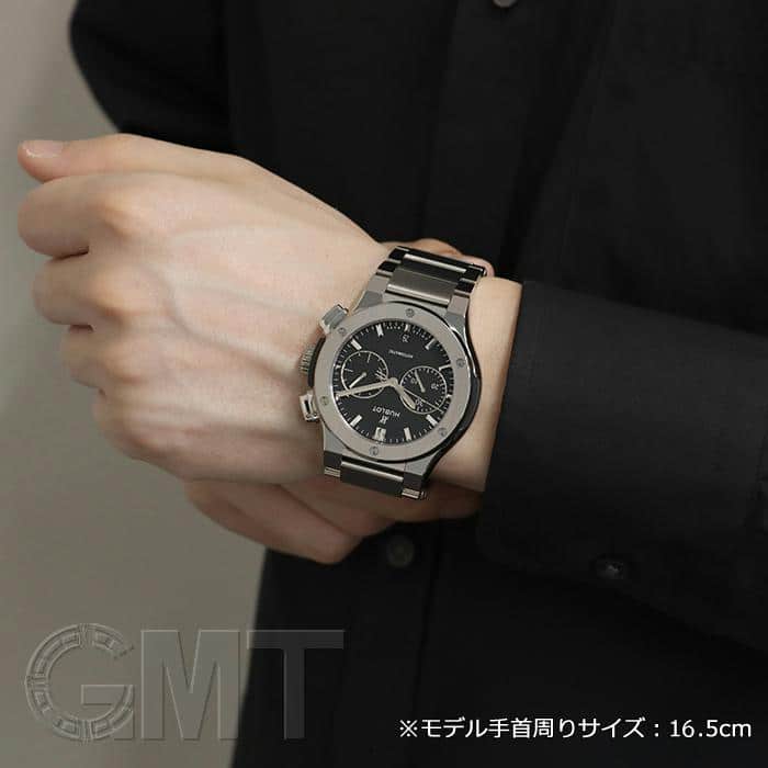 中古)HUBLOT ウブロ クラシック フュージョン クロノグラフ チタニウム