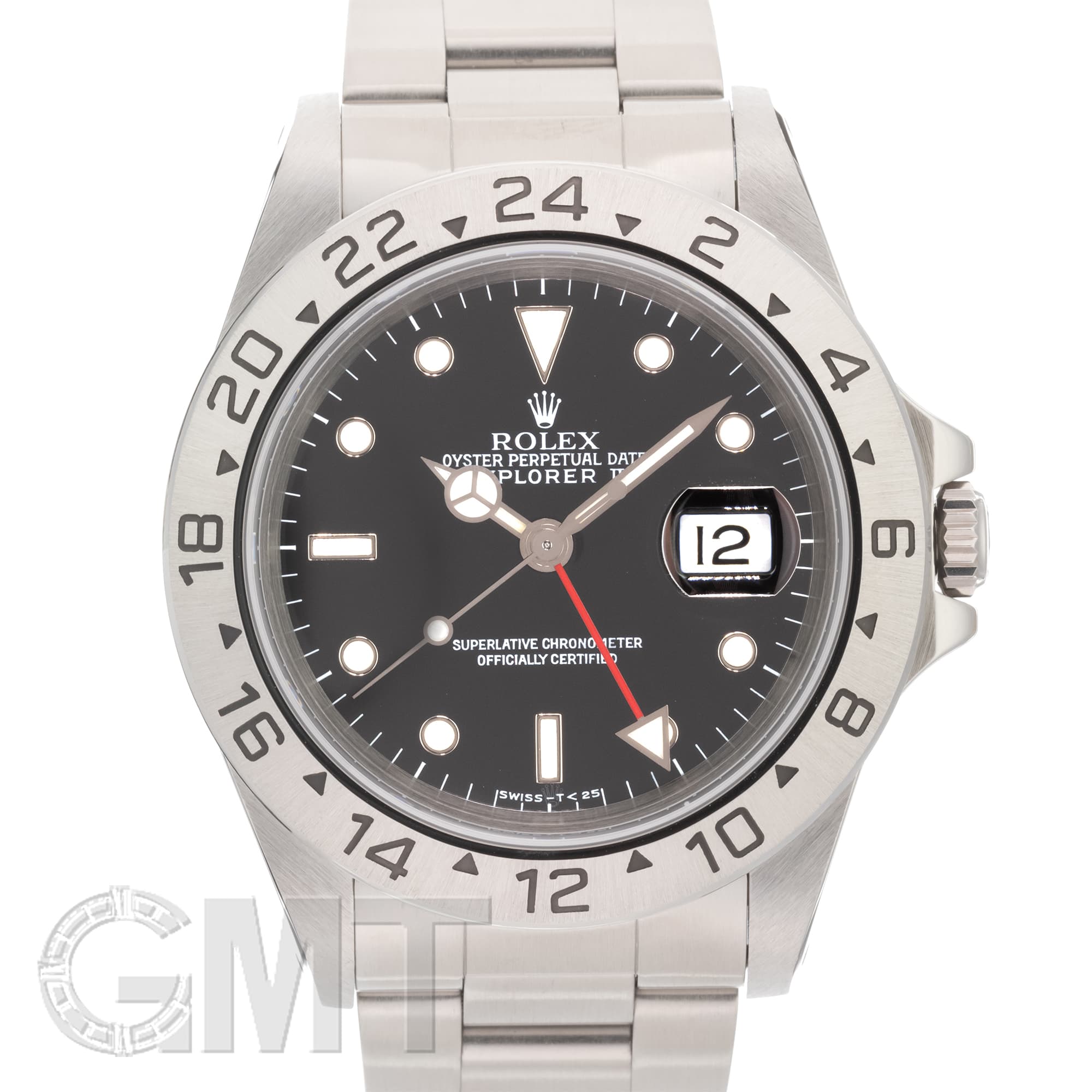 中古)ROLEX ロレックス エクスプローラー II 16570 ブラック オール