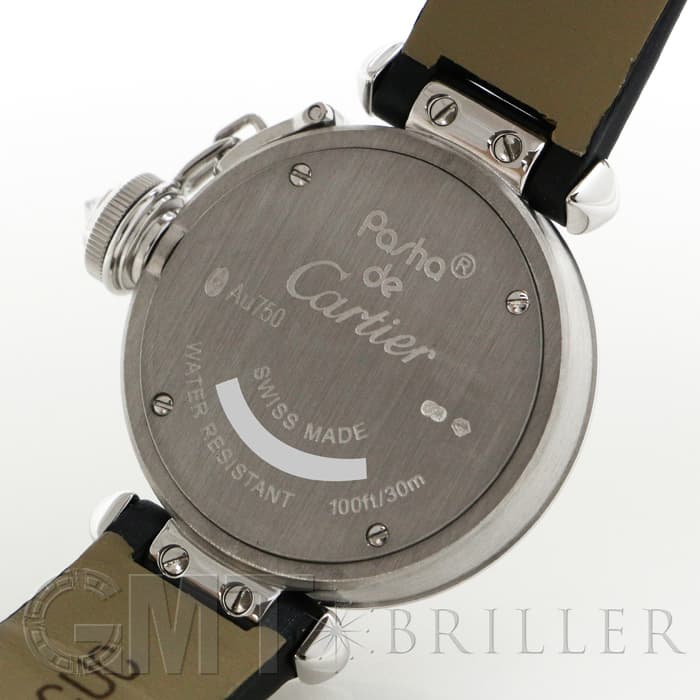 Cartier ミスパシャ　時計 国際保証書】 カルティエ ミスパシャ ダイヤベゼル 【極美品】 加工後