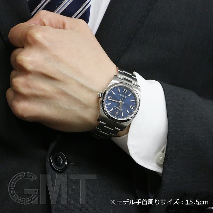 新品)ROLEX ロレックス オイスターパーペチュアル 116000 ブルー 369 