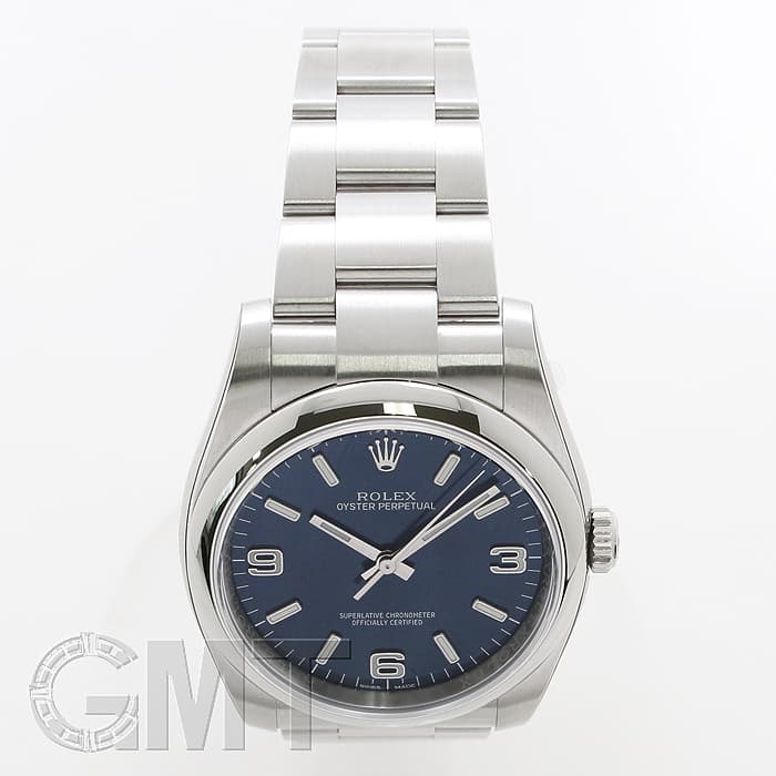新品)ROLEX ロレックス オイスターパーペチュアル 116000 ブルー 369