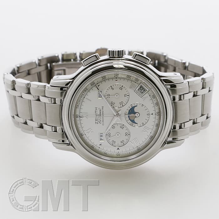 中古)ZENITH ゼニス クロノマスター Tトリプルカレンダームーン