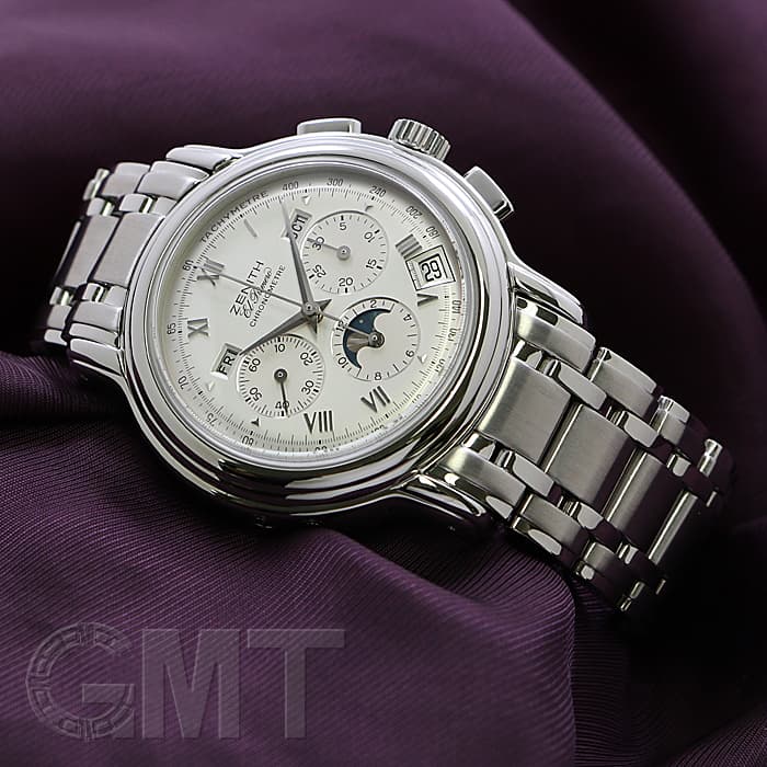 中古)ZENITH ゼニス クロノマスター Tトリプルカレンダームーン