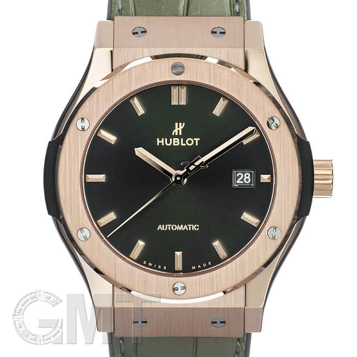 新品)HUBLOT ウブロ クラシック フュージョン キングゴールド 542.OX