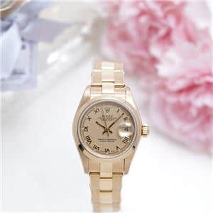 ROLEX ロレックス デイトジャスト 69168 シャンパンローマ リベットブレス E番 メイン