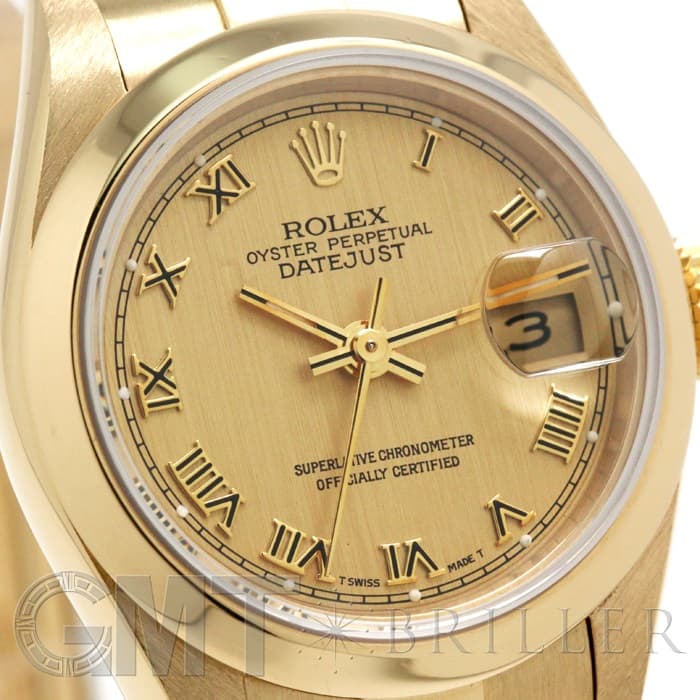daia様確認ページ 中古)ROLEX ロレックス デイトジャスト 69168 シャンパンローマ