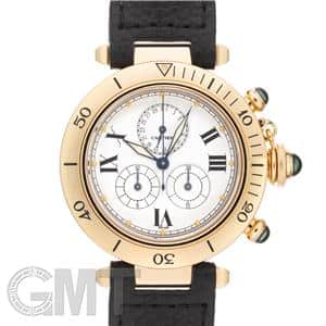 CARTIER カルティエ パシャ 35mm クロノリフレックス W3004151 イエローゴールド メイン