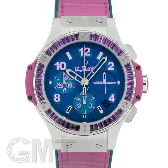 新品)HUBLOT ウブロ ビッグバン ポップアート スチール パープル