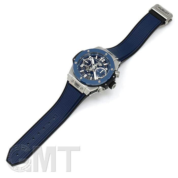 新品)HUBLOT ウブロ ビッグバン ウニコ チタニウム ブルーセラミック