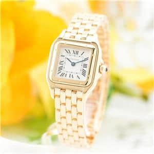 CARTIER カルティエ 保証書2025年 パンテール ドゥ カルティエ スモールモデル WJPN0080 K18YG【中古】 新品)CARTIER カルティエ パンテール ドゥ カルティエ MM WJPN0009