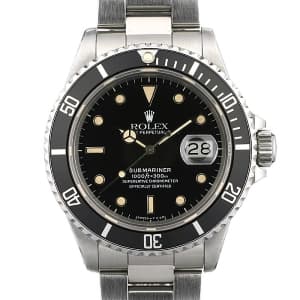 ROLEX ロレックス サブマリーナー  デイト Ref.16800 フチ有り メイン