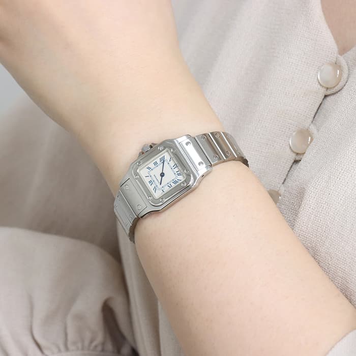 Cartier　カルティエ　サントスガルベSM カルティエ(CARTIER)カルティエ サントス ガルベSM 腕時計 時計