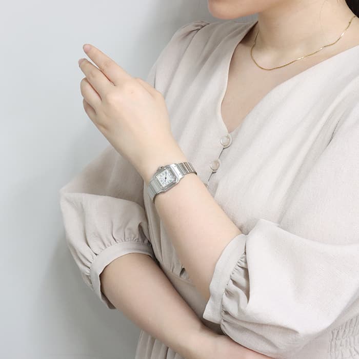 中古)CARTIER カルティエ サントス ガルベSM W20017D6（商品ID