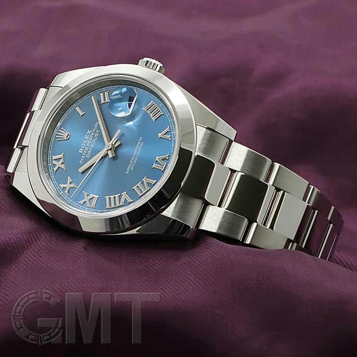 中古)ROLEX ロレックス デイトジャスト 41 126300 ブルー オイスター