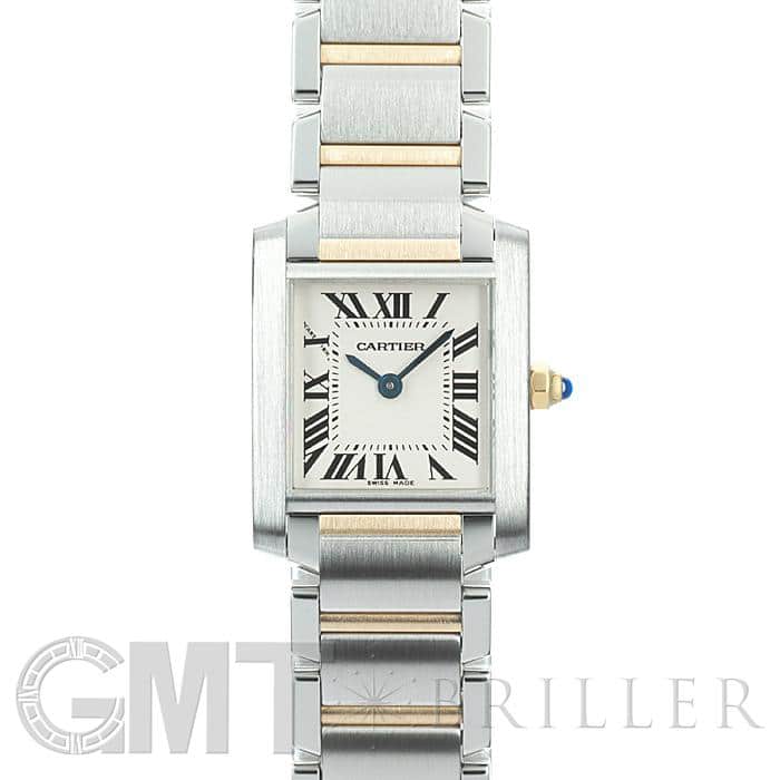 Cartier カルティエ W51007Q4 SS YG タンクフランセーズSM QZ 中古)CARTIER カルティエ タンク フランセーズ SM W51007Q4（商品ID
