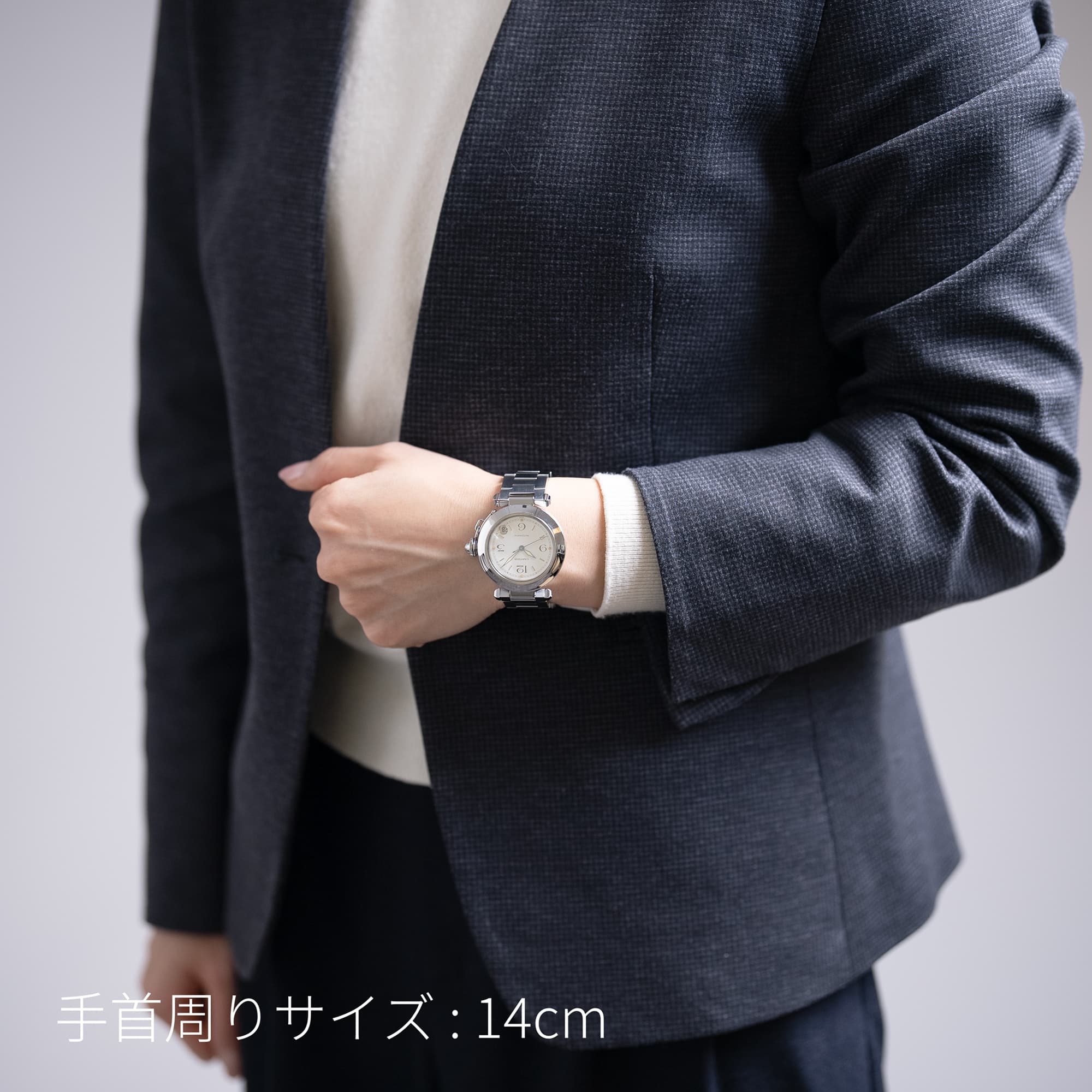 中古)CARTIER カルティエ パシャC 35mm W31015M7（商品ID