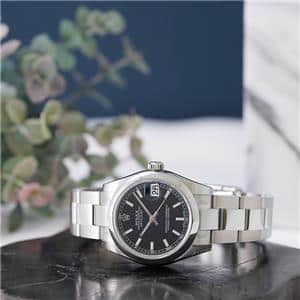 ROLEX ロレックス デイトジャスト 178240 ブラック オイスターブレスレット メイン