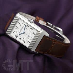 JAEGER LECOULTRE ジャガー・ルクルト レベルソ クラシック ラージ デュオ スモールセコンド ブラウンレザー Q3848422 メイン
