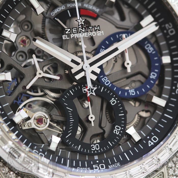 新品)ZENITH ゼニス デファイ エル・プリメロ 21 フルダイヤモンド