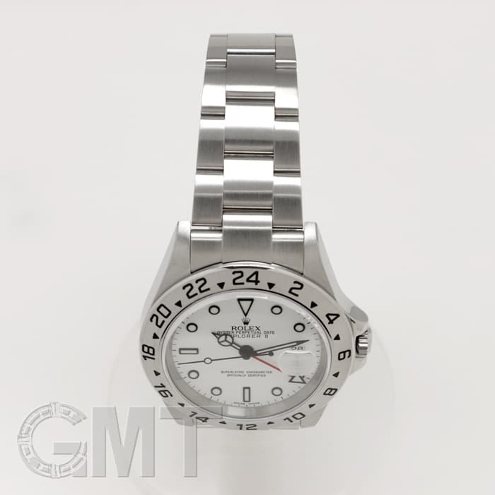 中古)ROLEX ロレックス エクスプローラー II 16570 ホワイト Z番