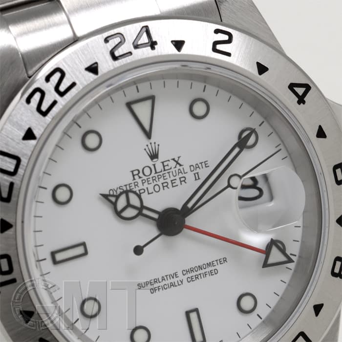 中古)ROLEX ロレックス エクスプローラー II 16570 ホワイト Z番