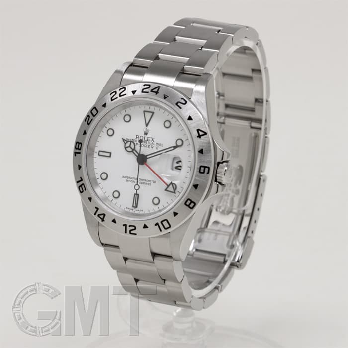 中古)ROLEX ロレックス エクスプローラー II 16570 ホワイト Z番