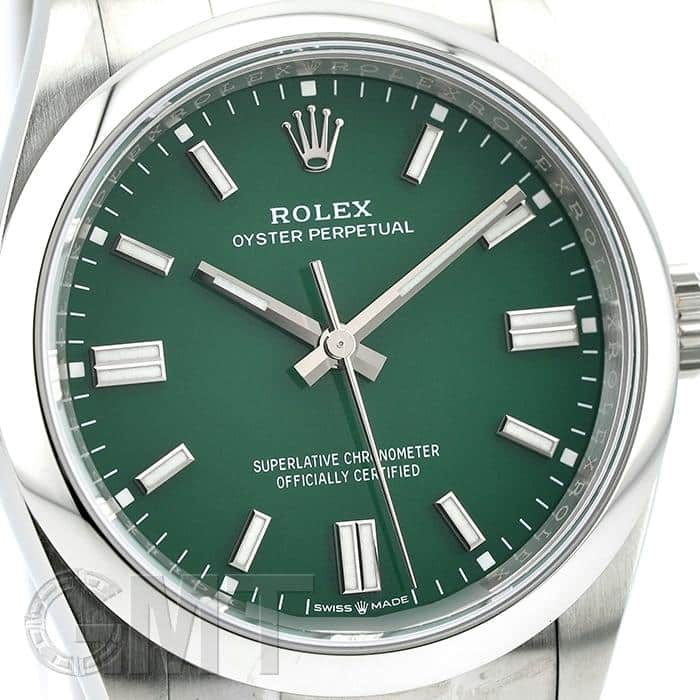 ラリック Lalique ソリフロール ロイヤルパーム グリーン 中古)ROLEX ロレックス オイスターパーペチュアル 36 126000