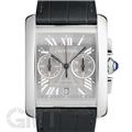 CARTIER カルティエ タンク タンク MC クロノグラフ グレー SS/革 W5330008 【保証書日付2年以内限定】