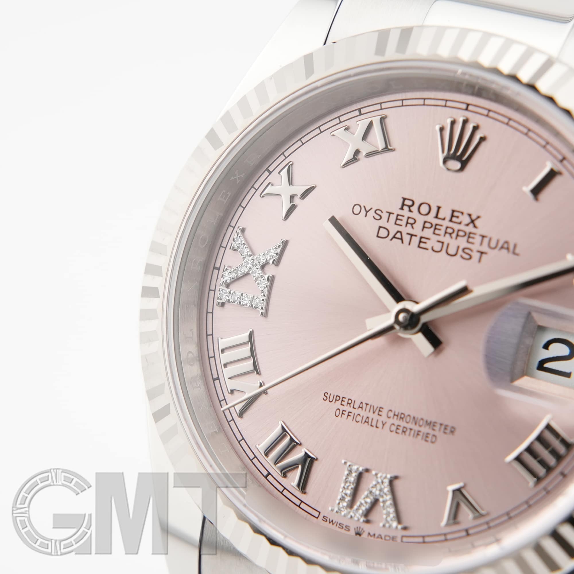 新品)ROLEX ロレックス デイトジャスト 126234 ピンク 69ダイヤ 