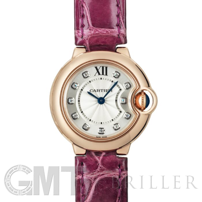 中古)CARTIER カルティエ バロンブルー SM WE902050 シルバー 11P