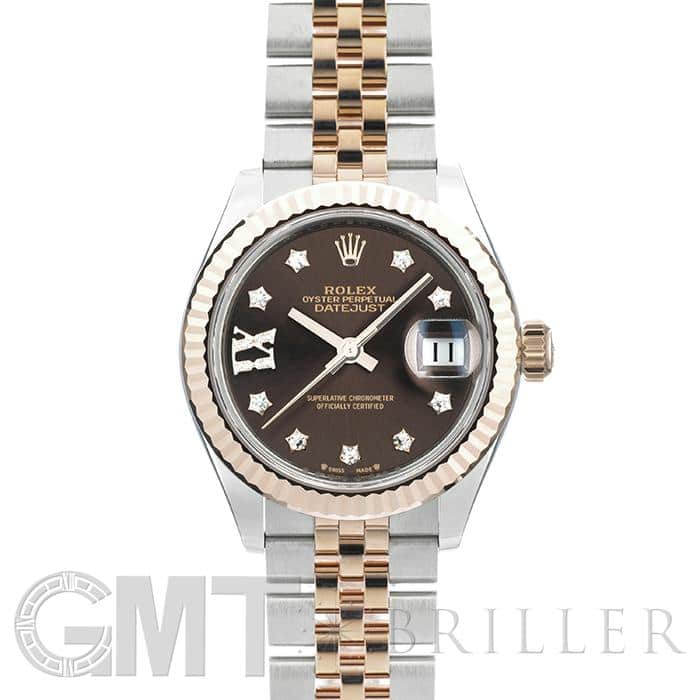 〇希少 純正ROLEX 179178 YG 駒 デイトジャスト ジュビリー 中古)ROLEX ロレックス デイトジャスト 28 279171G チョコレート 9P