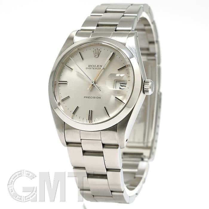 ロレックス ROLEX 6694 オイスターデイト プレシジョン 22*****（1967年頃） 腕時計 シルバー文字盤 レディース【中古】 ROLEX - ロレックス ROLEX 6694 オイスターデイト プレシジョン 22