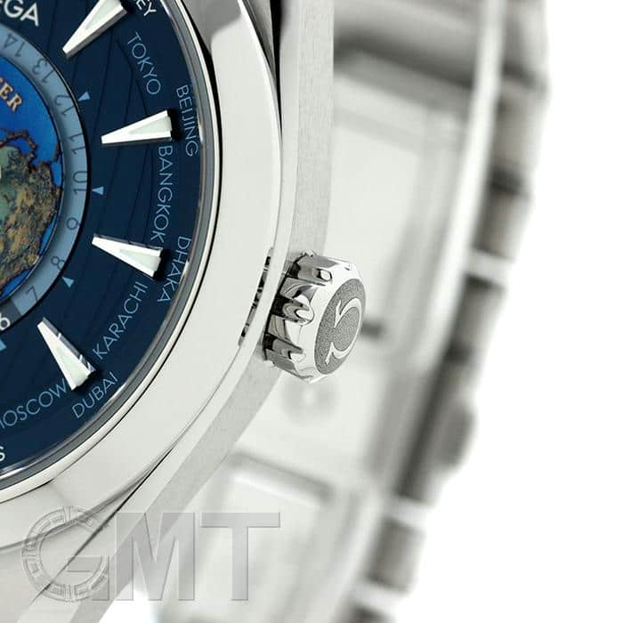 新品)OMEGA オメガ シーマスター アクアテラ GMT ワールドタイマー